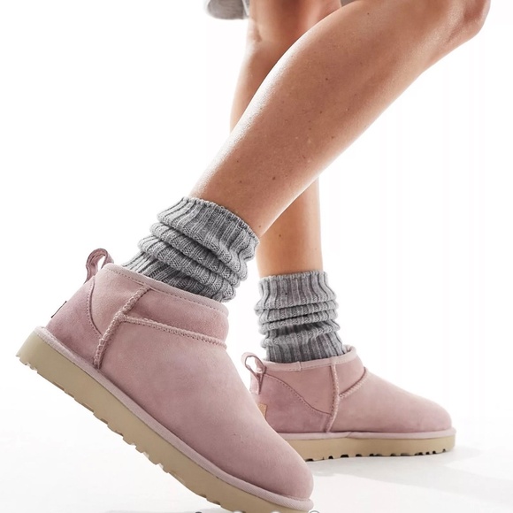 Classic Ultra Mini UGG boots - Rose Grey - Picture 4 of 4